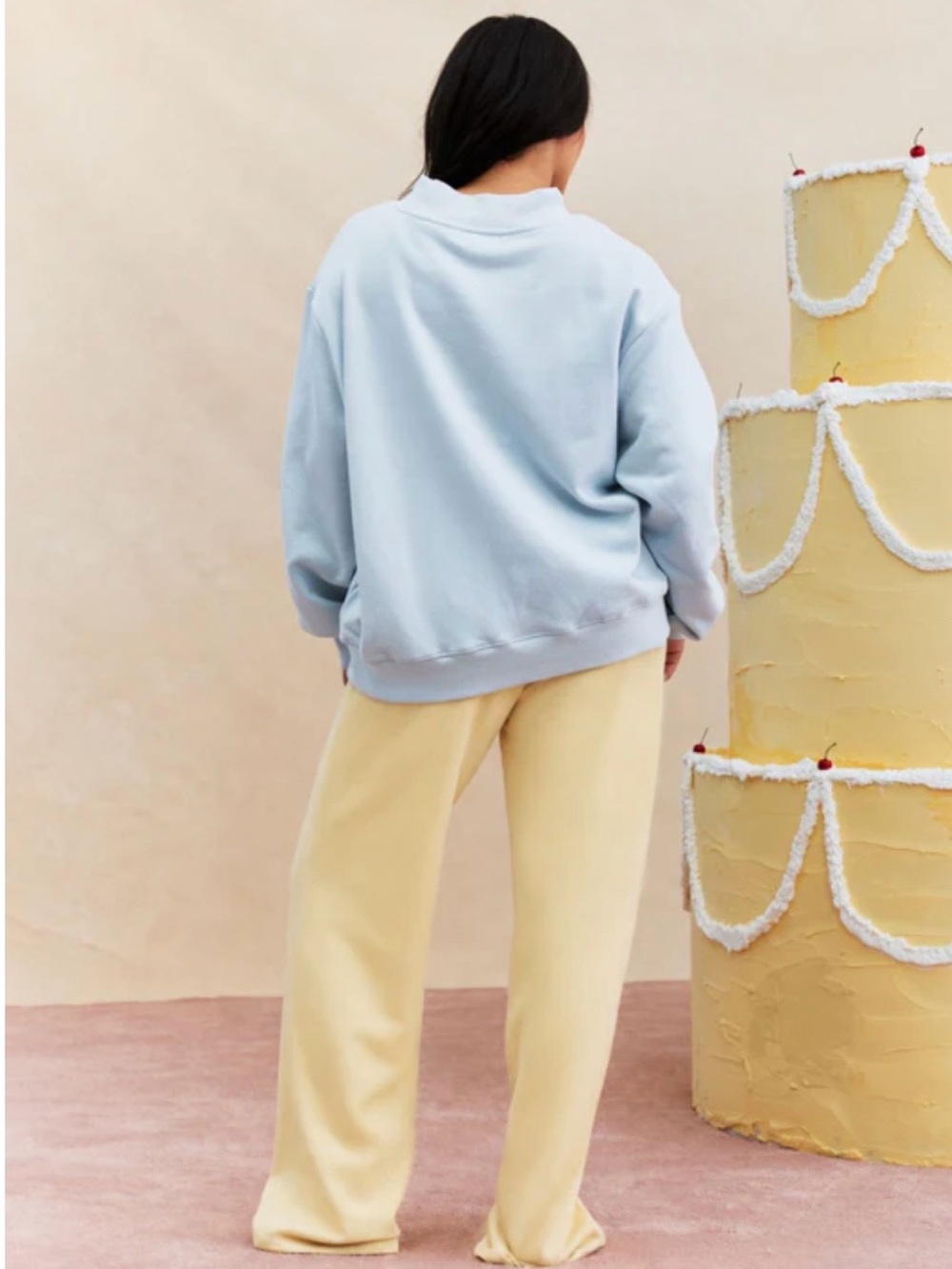 PARKE Heritage Varsity Mockneck Blueberry Lemonade L/XL New Birthday Drop - Picture 6 of 6